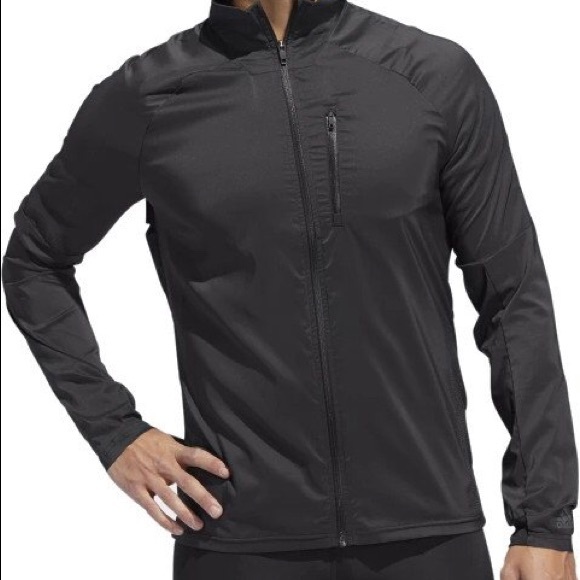 HOST 🥳PICK NWT Adidas Men Solar Jacket-Black - Picture 5 of 6